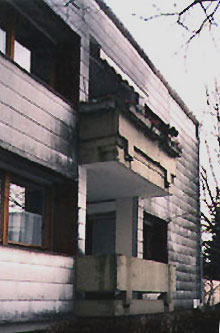 Fassade vor der Sanierung